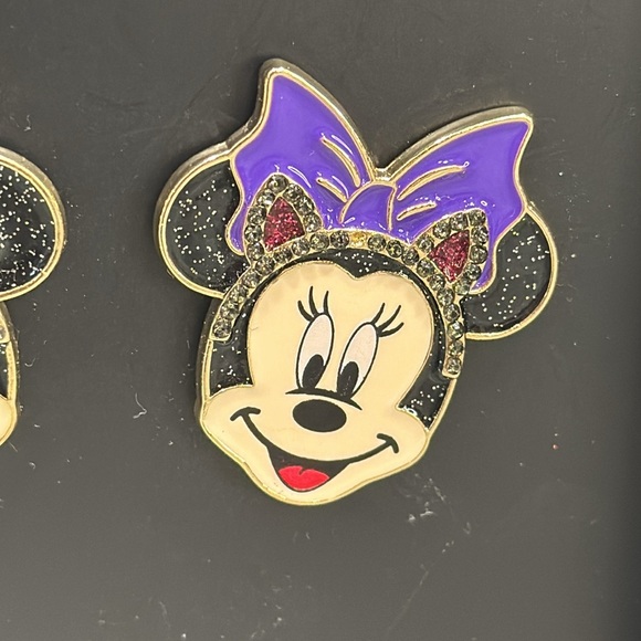 Disney Baublebar MINNIE MOUSE CAT EARS Earrings Halloween 🎃 #Minnie 👻Trending - Picture 4 of 5